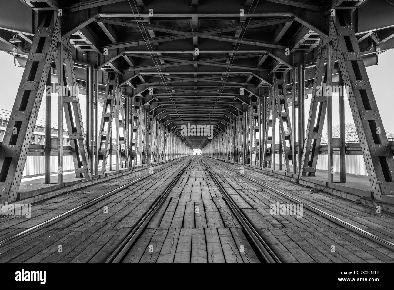 Gdański Bridge (Most Gdański Stock Photo - Alamy