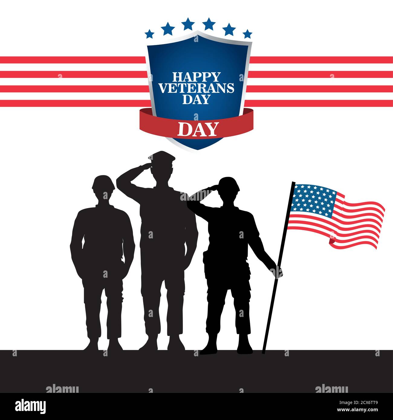 Happy veterans day glitter graphics