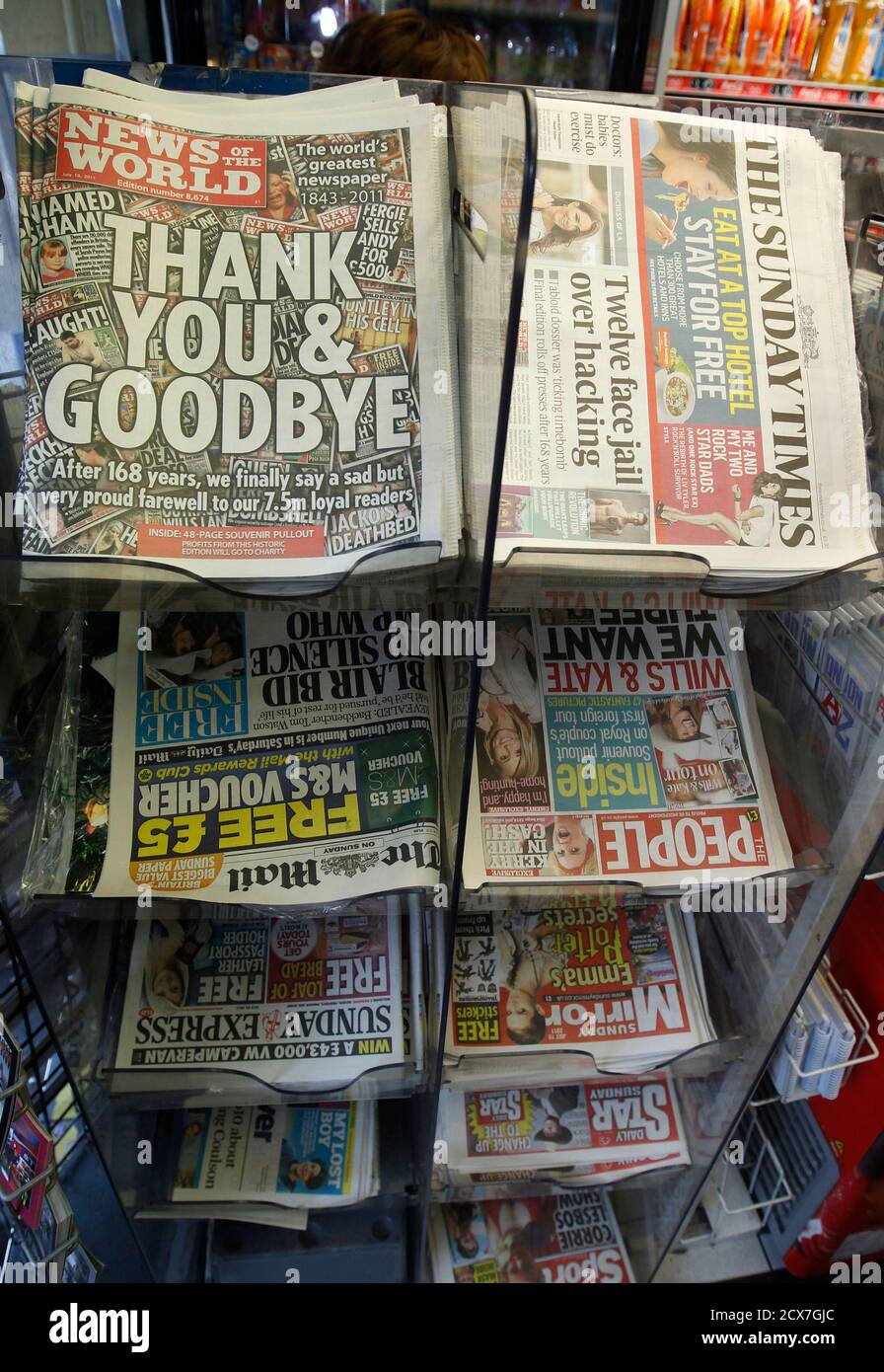 Newsagent selling copies of hires stock photography and images Alamy