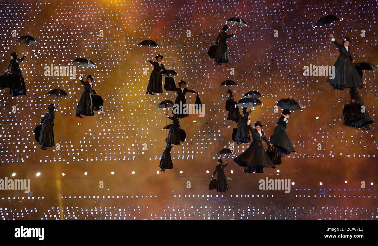 London olympics mary poppins hires stock photography and images Alamy