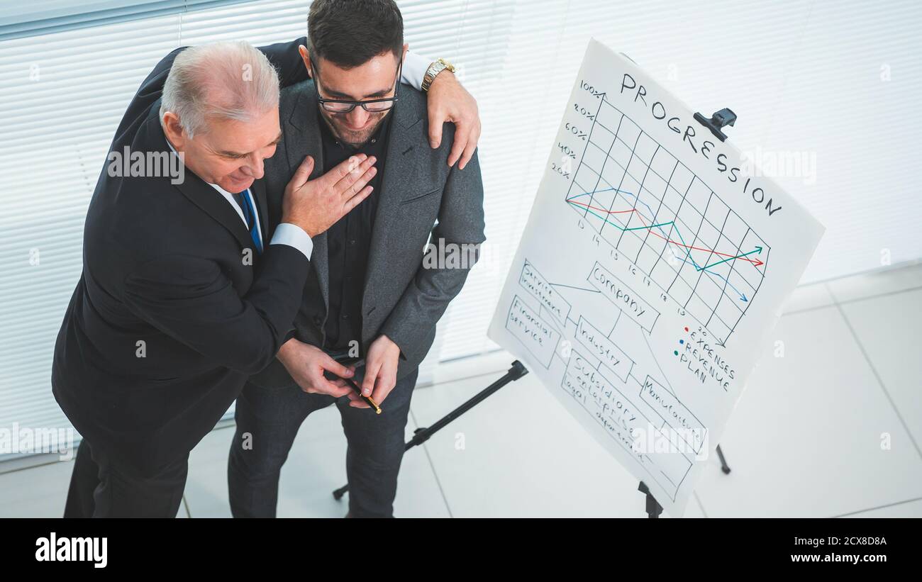 Project Manager Congratulations project Manager congratulating the employee on a successful ...
