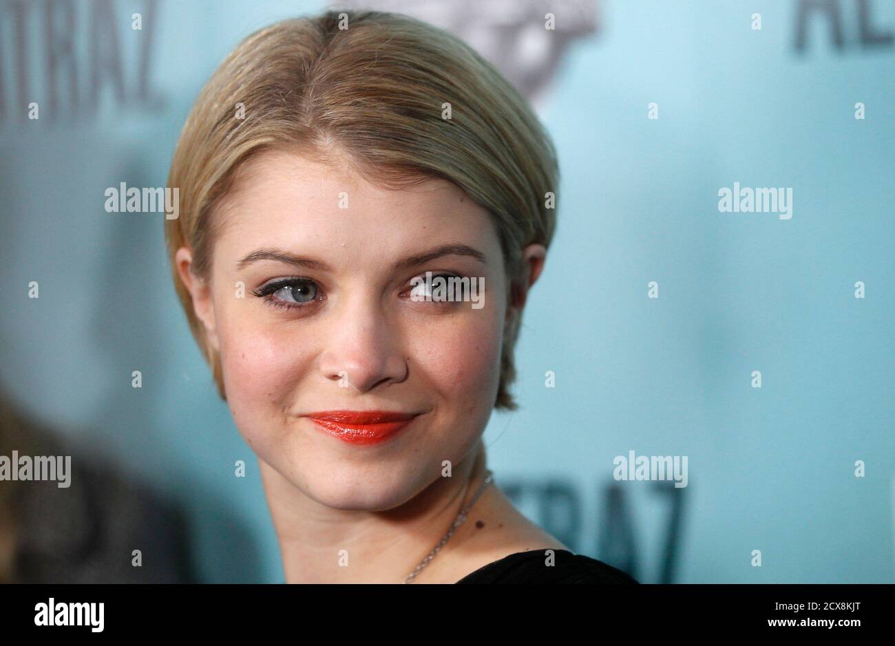 Cast member Sarah Jones arrives for the premiere of the Fox television
