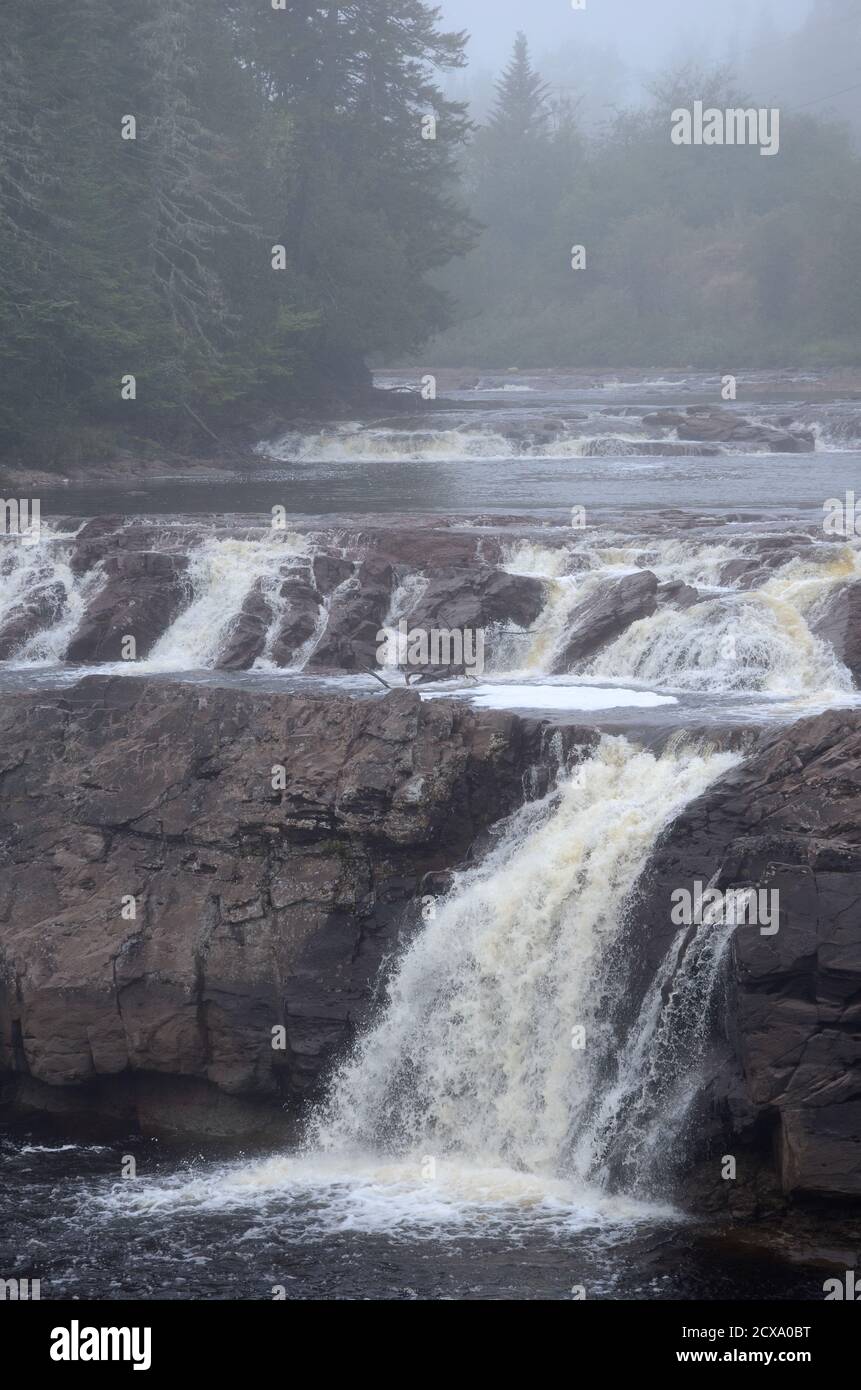 Lepreau Falls, New Brunswick, Canada Stock Photo