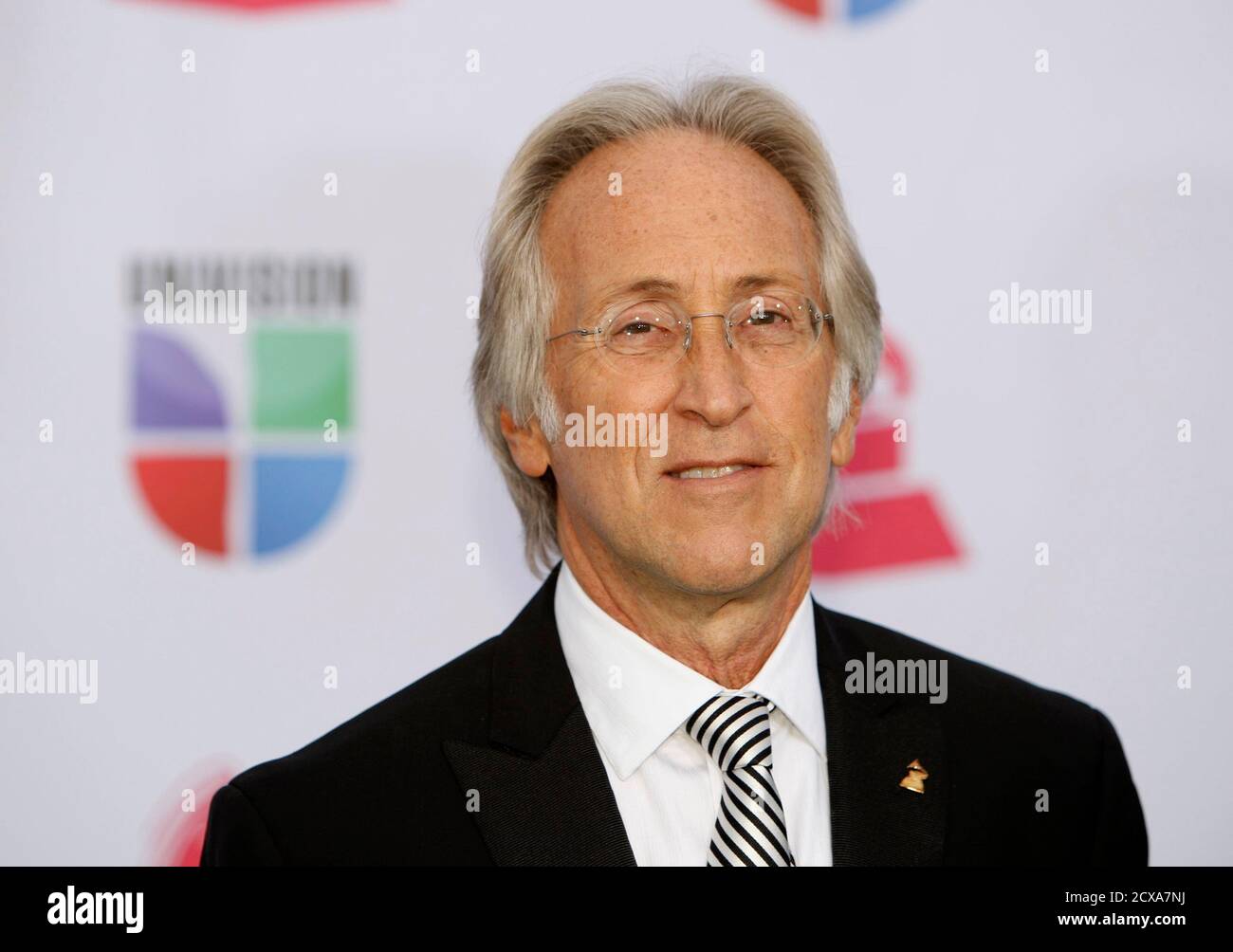 President of the National Academy of Recording Arts and Sciences, Neil Portnow, arrives at the 13th Latin Grammy Awards in Las Vegas, Nevada, November 15, 2012.   REUTERS/Steve Marcus (UNITED STATES  - Tags: ENTERTAINMENT) Stock Photo