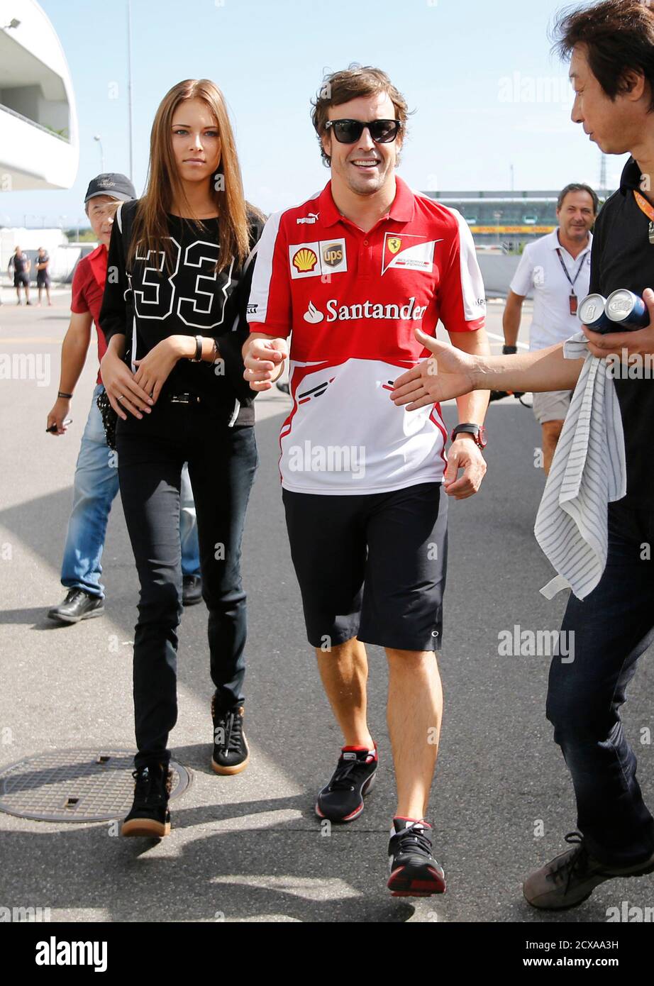 fernando alonso dasha kapustina