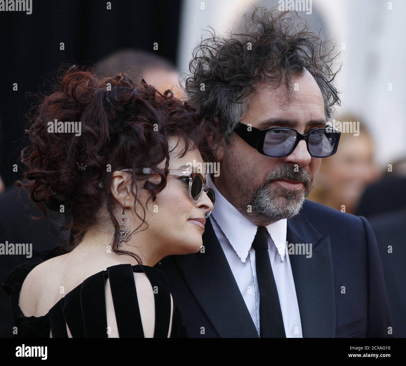 British actress Helena Bonham Carter, best supporting actress nominee for  her role in 