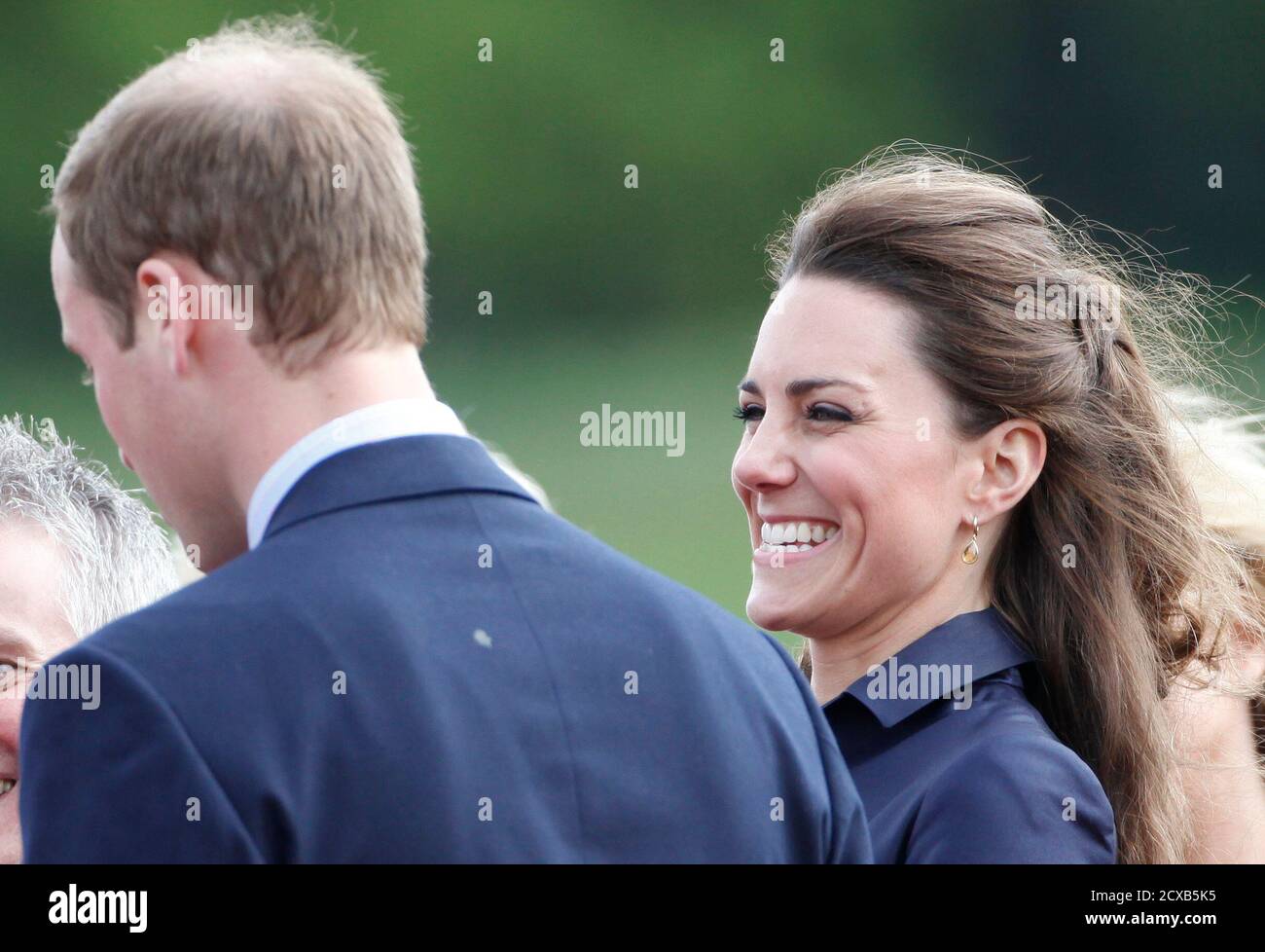 Britain S Prince William And His Fiancee Kate Middleton Talk To Young Athletes And Staff During Their Britain S Prince William And His Fiancee Kate Middleton Talk To Young Athletes And Staff During Their