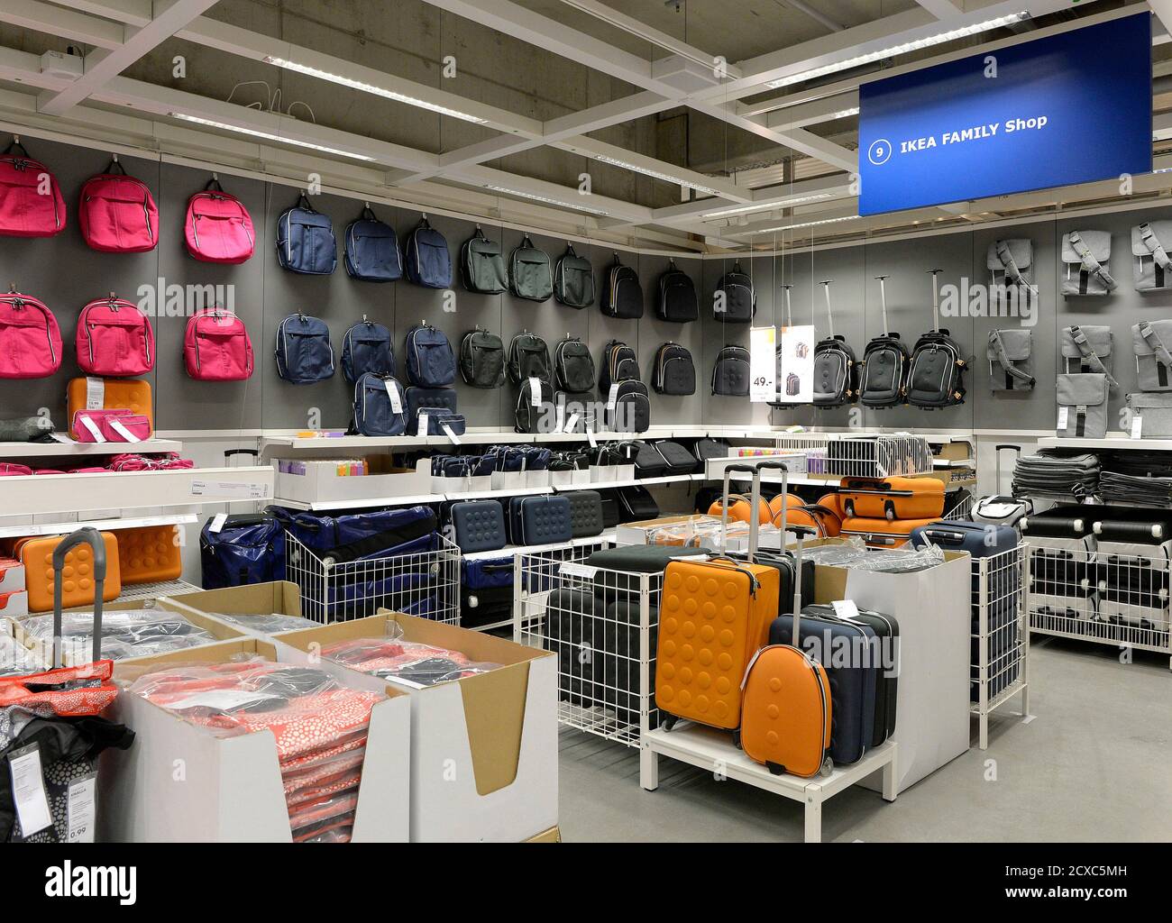 An IKEA Family section is pictured in IKEA's first city centre store in  Hamburg June 25, 2014. Sweden's IKEA, the world's biggest furniture chain  known for its sprawling out-of-town showrooms, is opening
