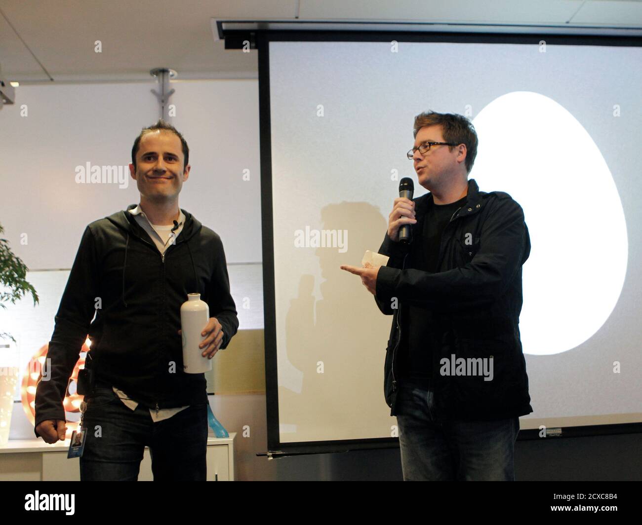 Biz stone evan williams hires stock photography and images Alamy