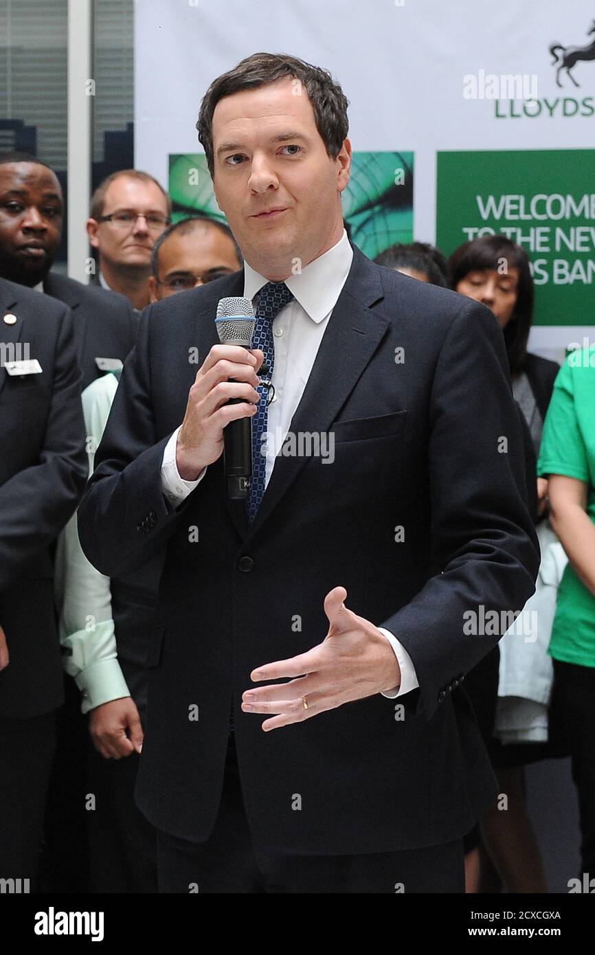 Chancellor osborne addresses staff lloyds contact centre hires