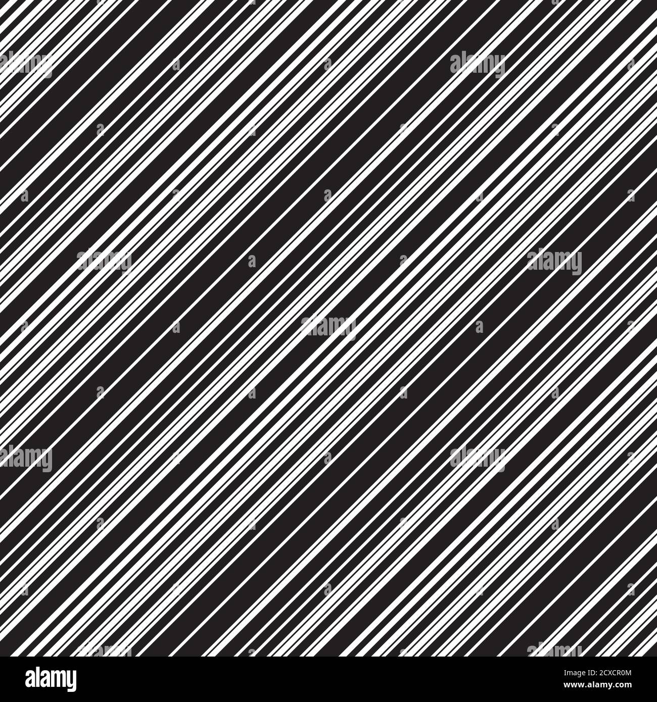 Pattern with oblique black stripes Stock Vector