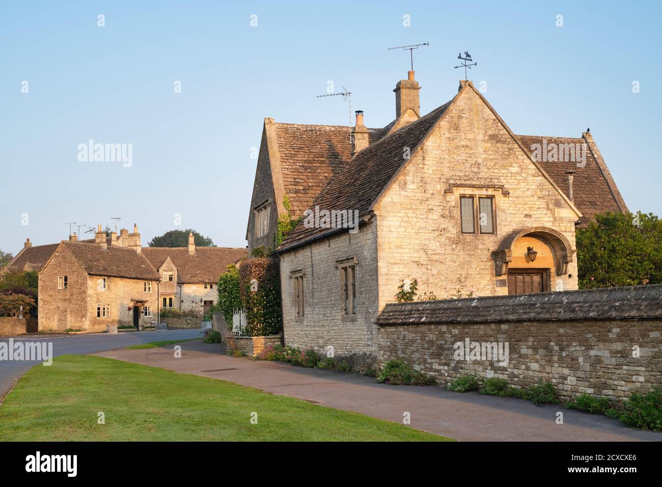 Biddestone village wiltshire england hires stock photography and
