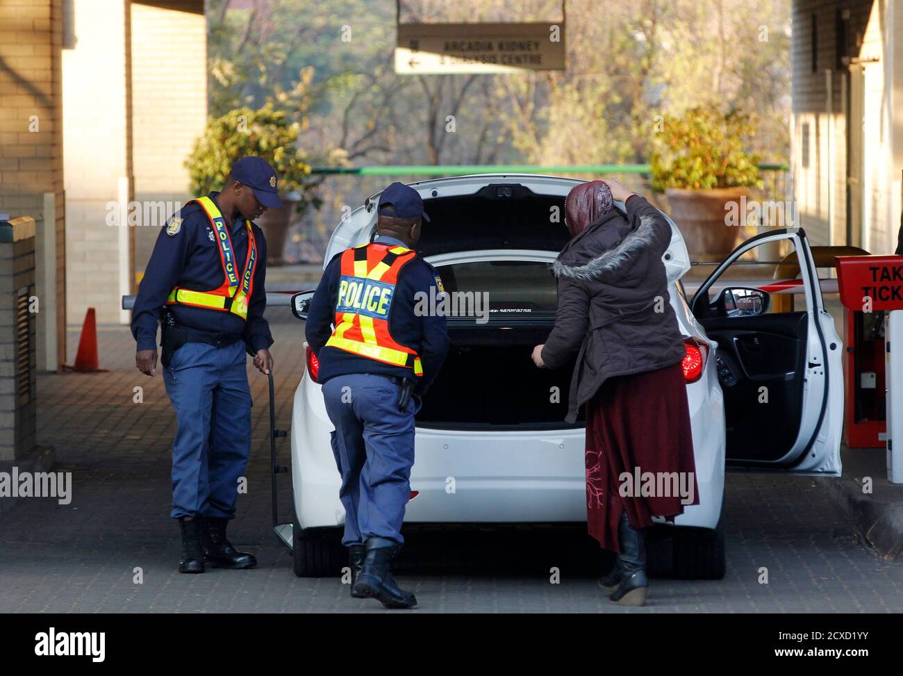 South africa police car hi-res stock photography and images - Alamy