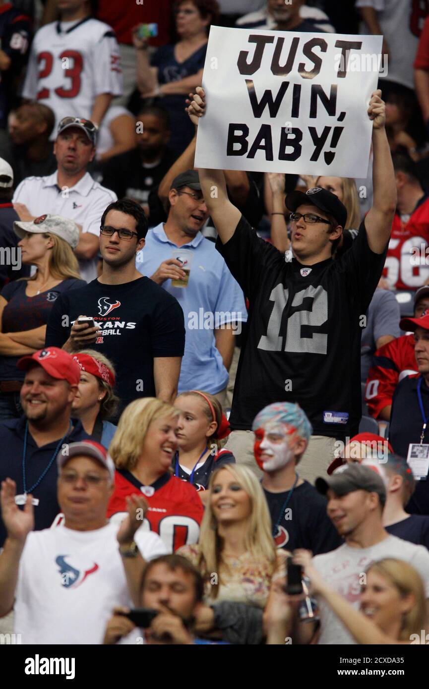 official raiders website on An Oakland Raiders Fan Holds A Sign With Al Davis Famous Motto Before The Raiders Play The Houston Texans In Their Nfl Football Game In Houston October 9 2011 Al Davis The