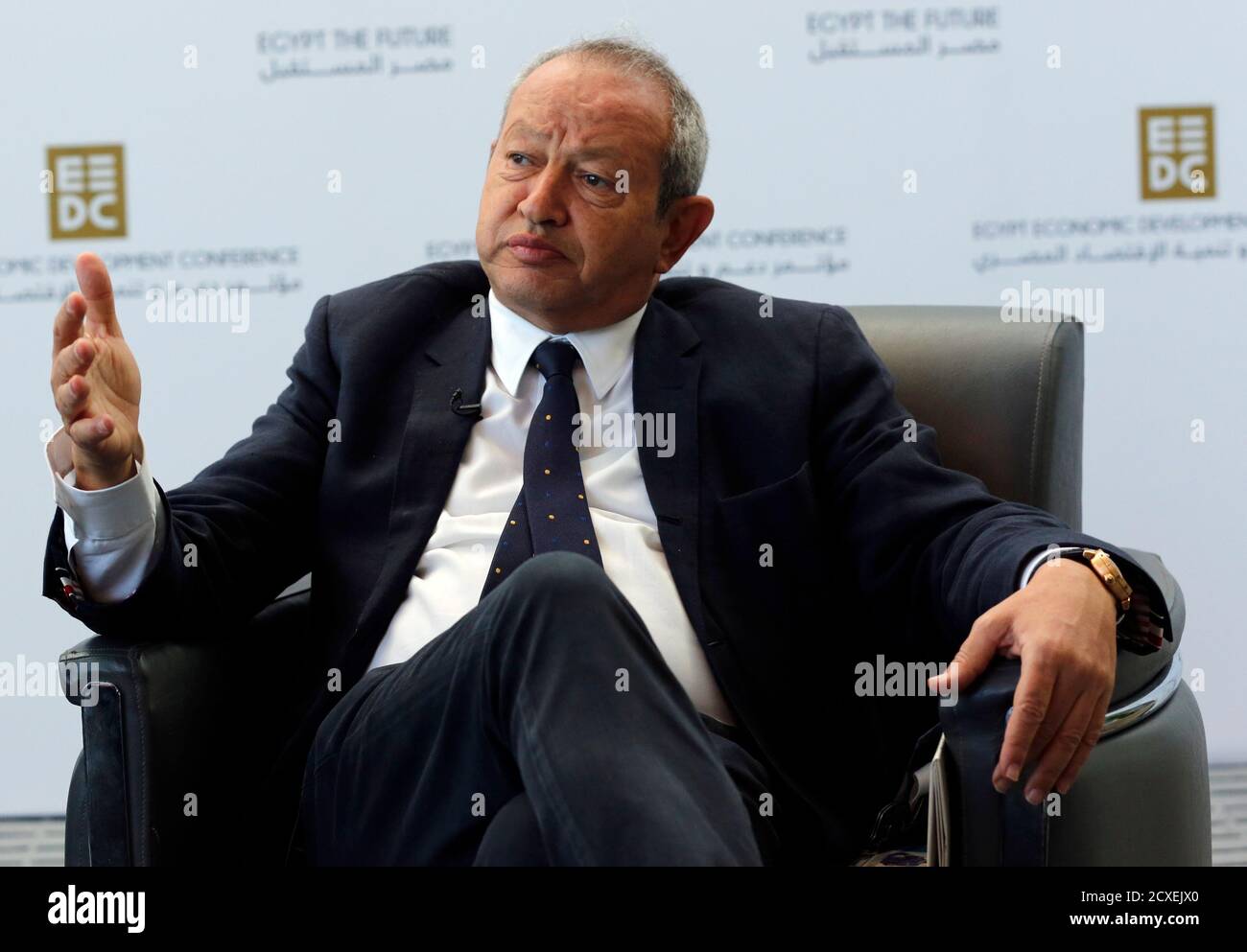 Naguib sawiris billionaire hi-res stock photography and images - Alamy