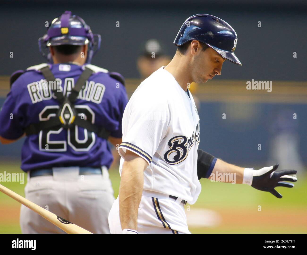 Ryan braun left fielder hi-res stock photography and images - Alamy