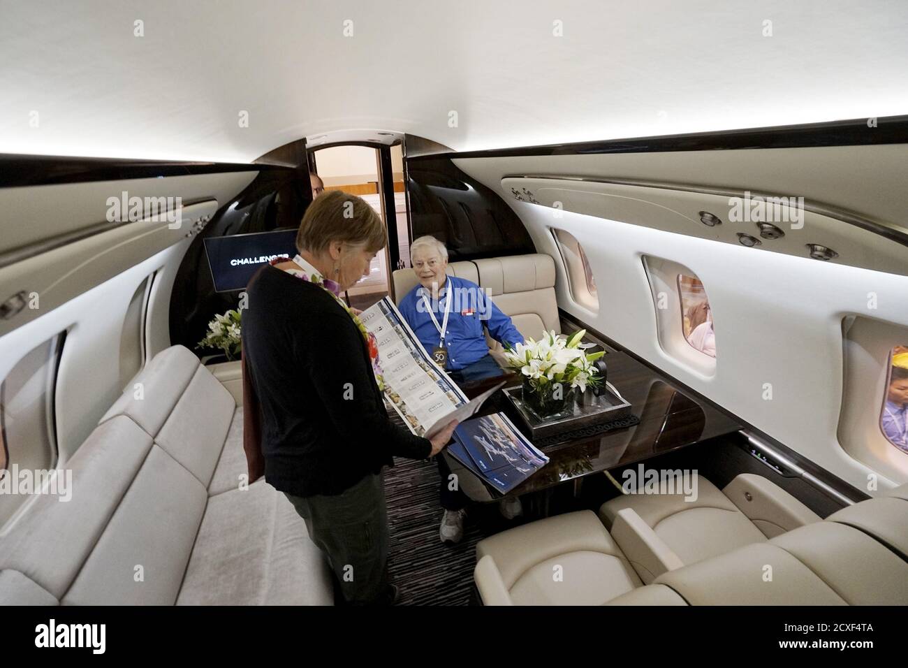 Netjets interior hires stock photography and images Alamy
