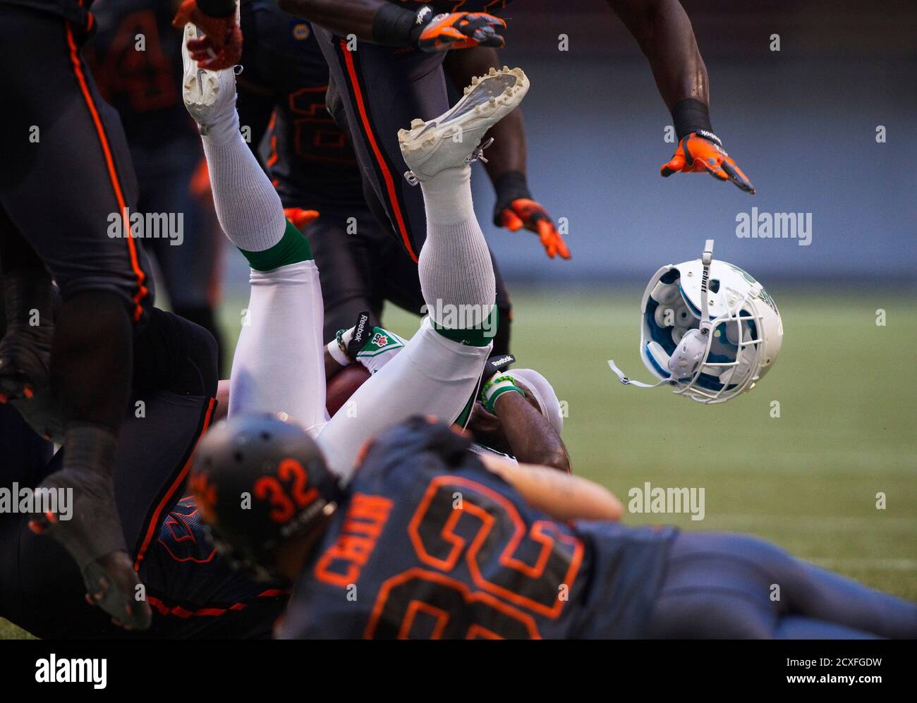 Saskatchewan roughriders helmet hi-res stock photography and images - Alamy