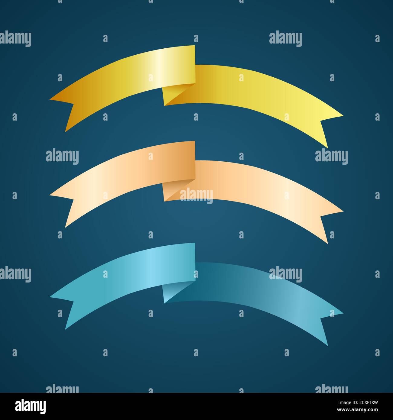 Ribbon bookmark isolated hi-res stock photography and images - Alamy