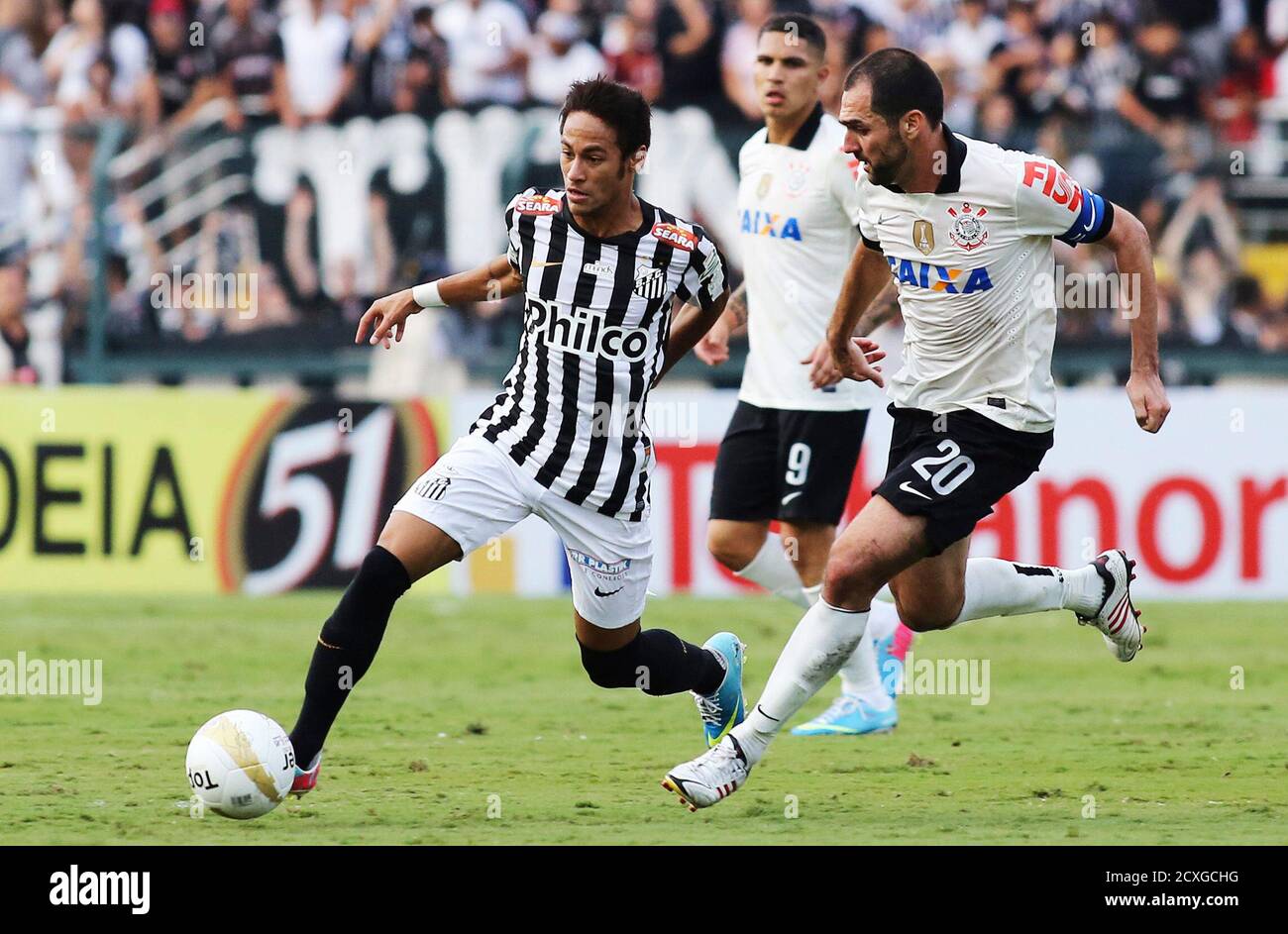Neymar Santos Corinthians High Resolution Stock Photography And Images Alamy