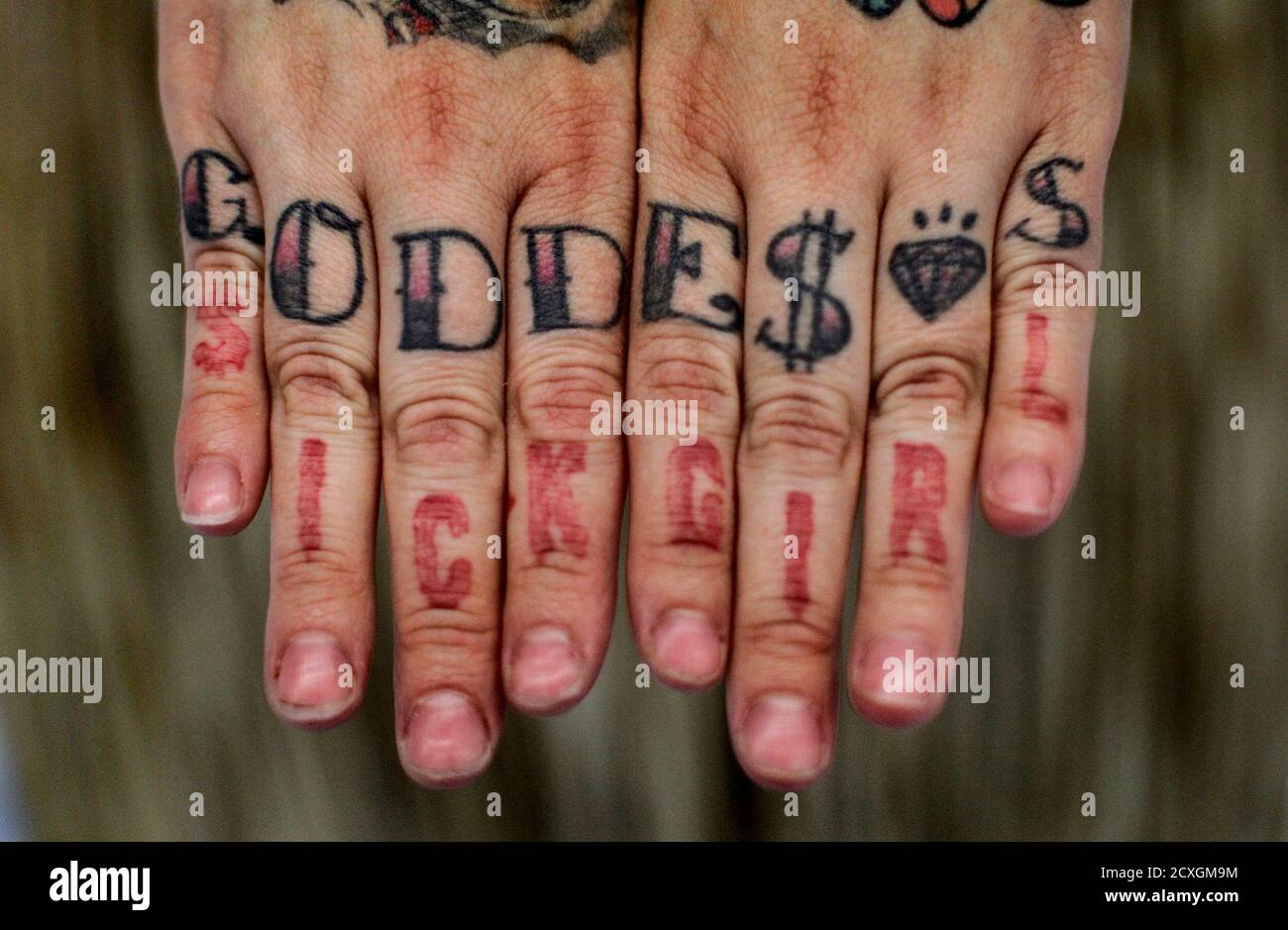 Rainbow Tattoo High Resolution Stock Photography And Images Alamy