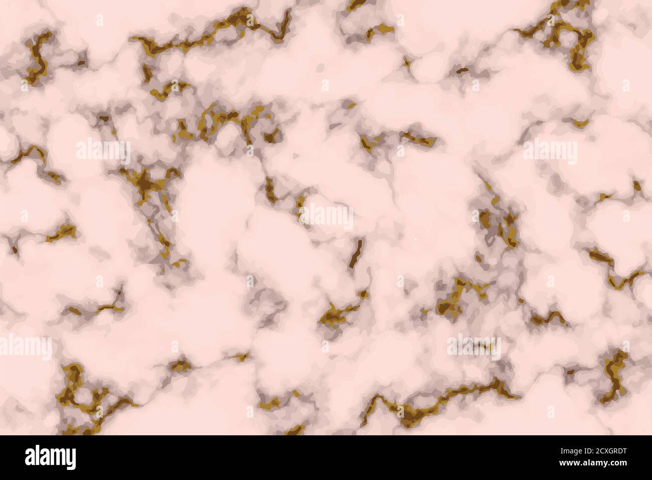 Gold Marble granite texture, Luxury rose gold vector background Template for your design Stock Vector