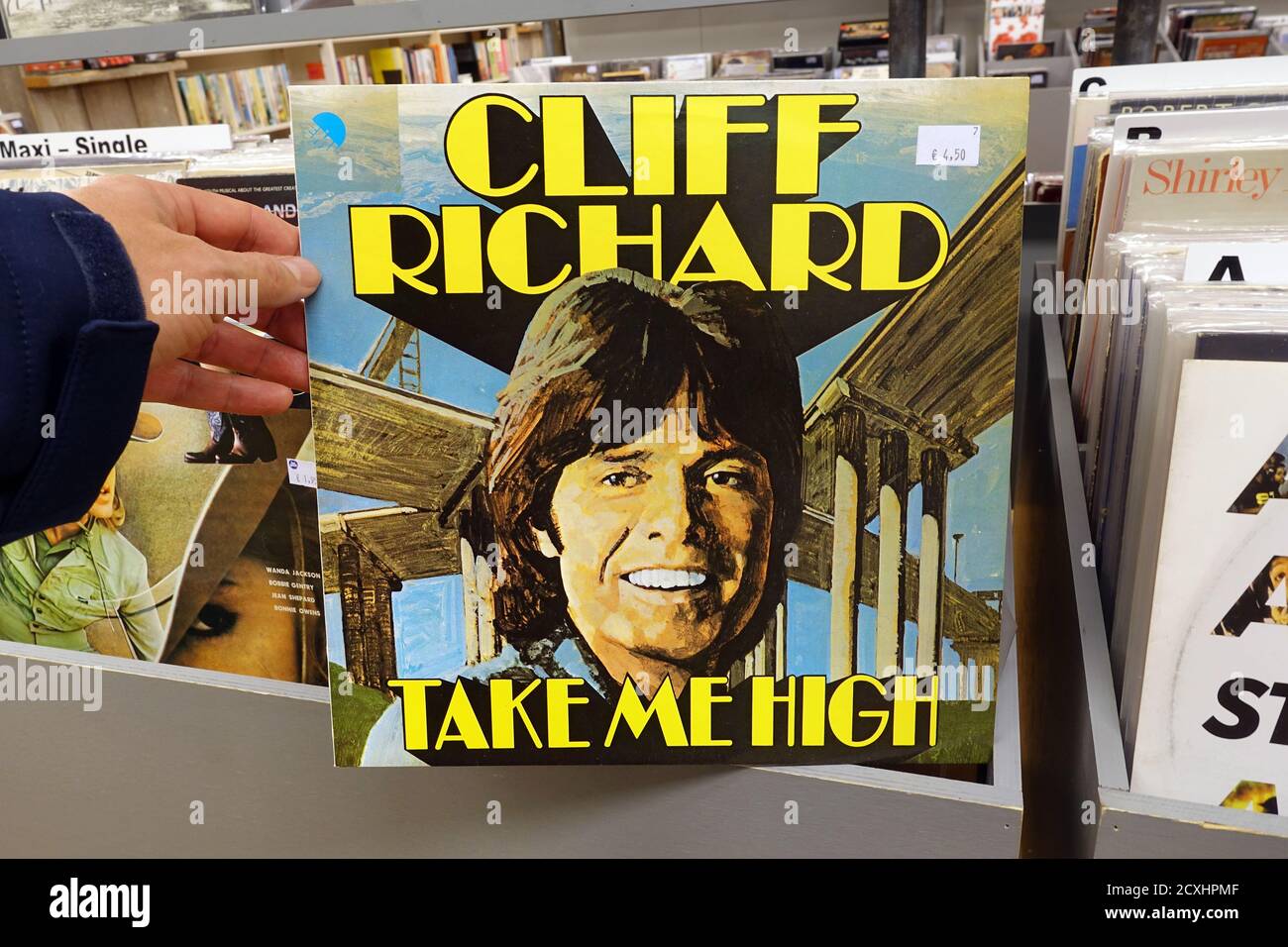 Album: Cliff Richard - Take me high Stock Photo