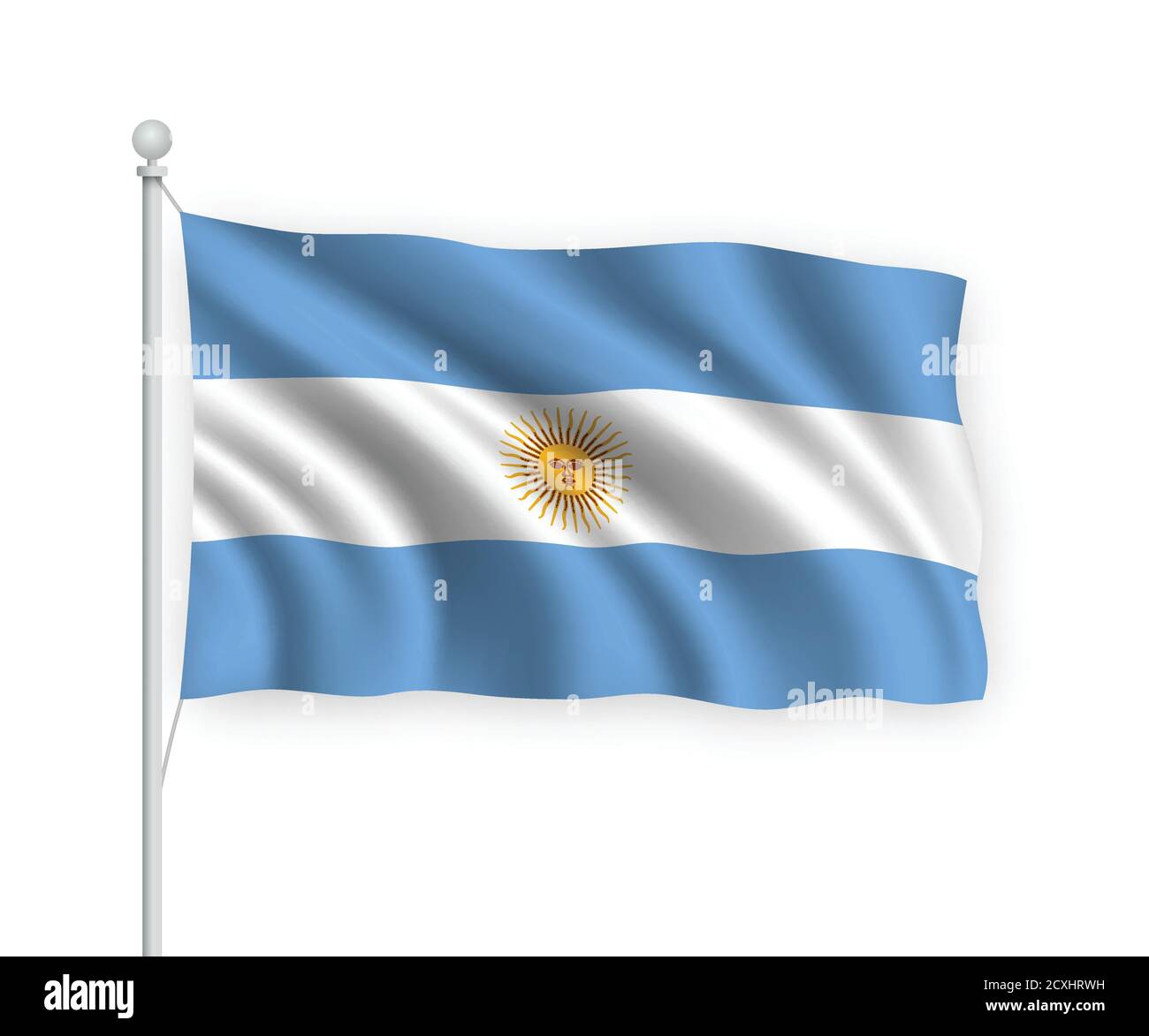 Flag argentina Cut Out Stock Images & Pictures - Alamy