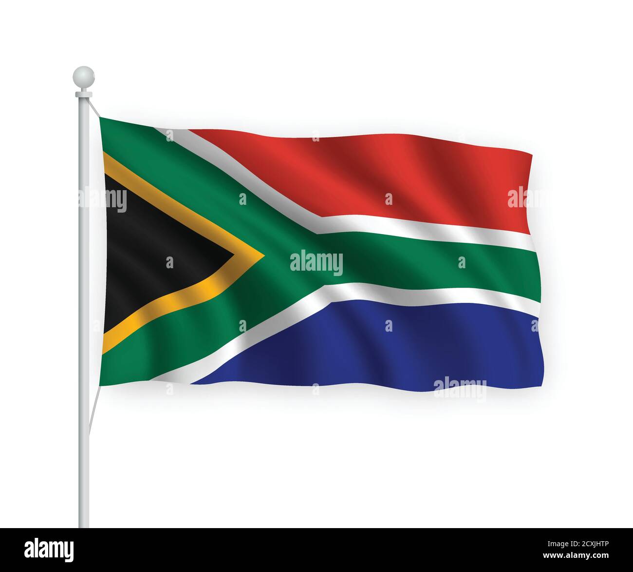 Flag, south africa hi-res stock photography and images - Alamy