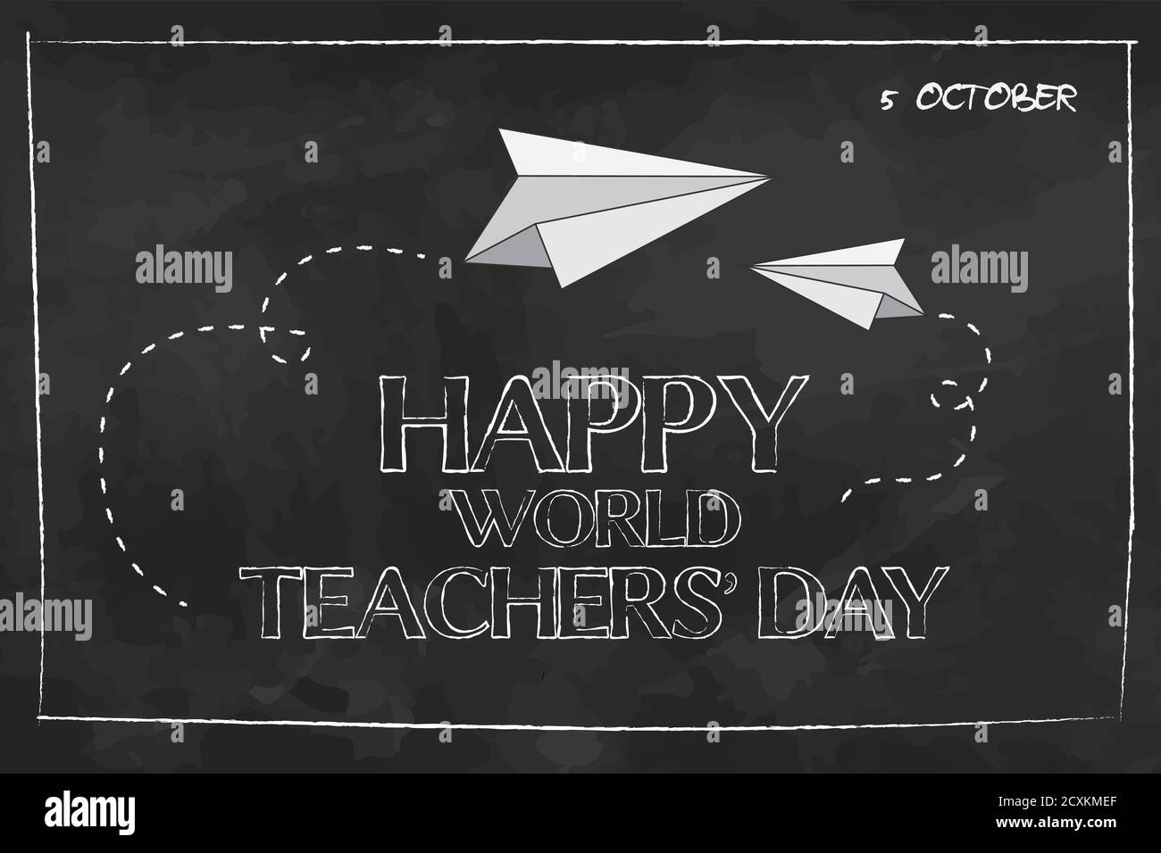 Happy teachers day vector vectors hi-res stock photography and images -  Alamy