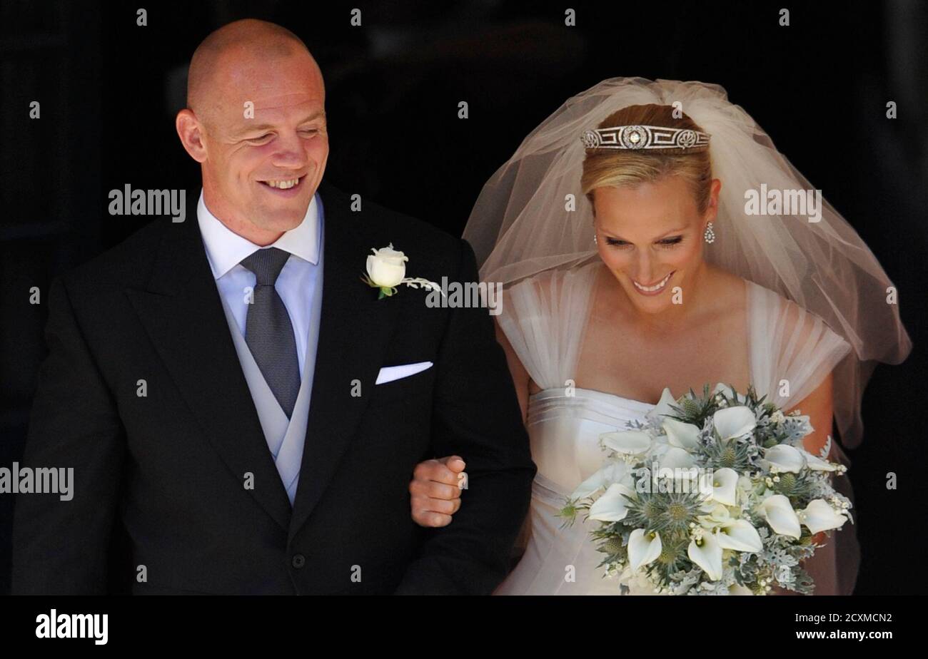 Zara Phillips Husband High Resolution Stock Photography and Images - Alamy