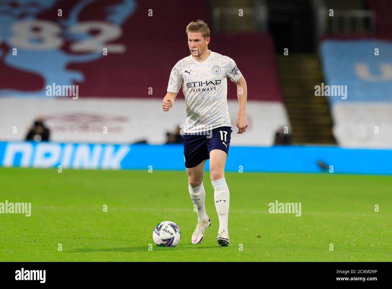 Kevin De Bruyne (17) of Manchester City Stock Photo
