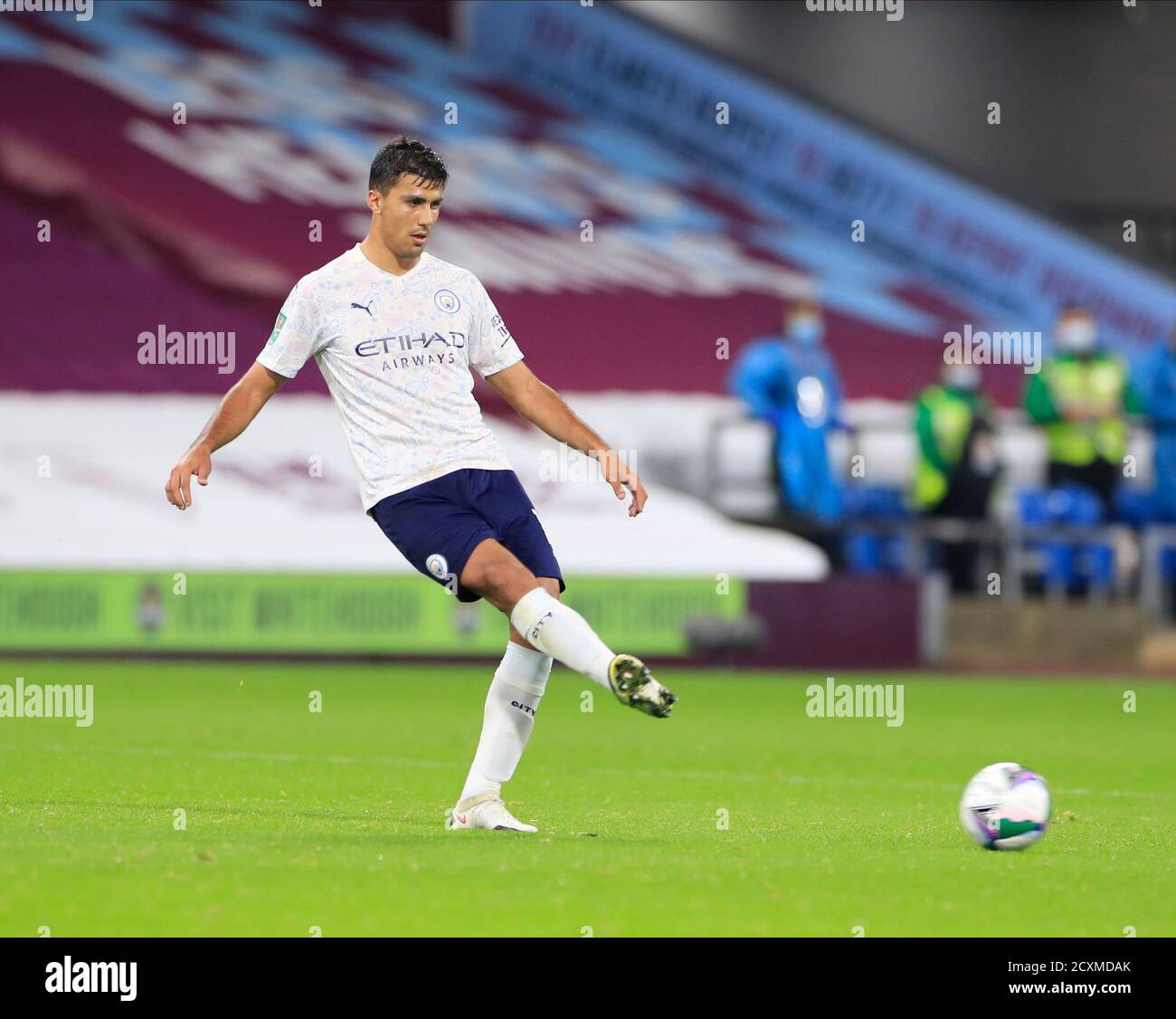 Rodrigo (16) of Manchester City Stock Photo
