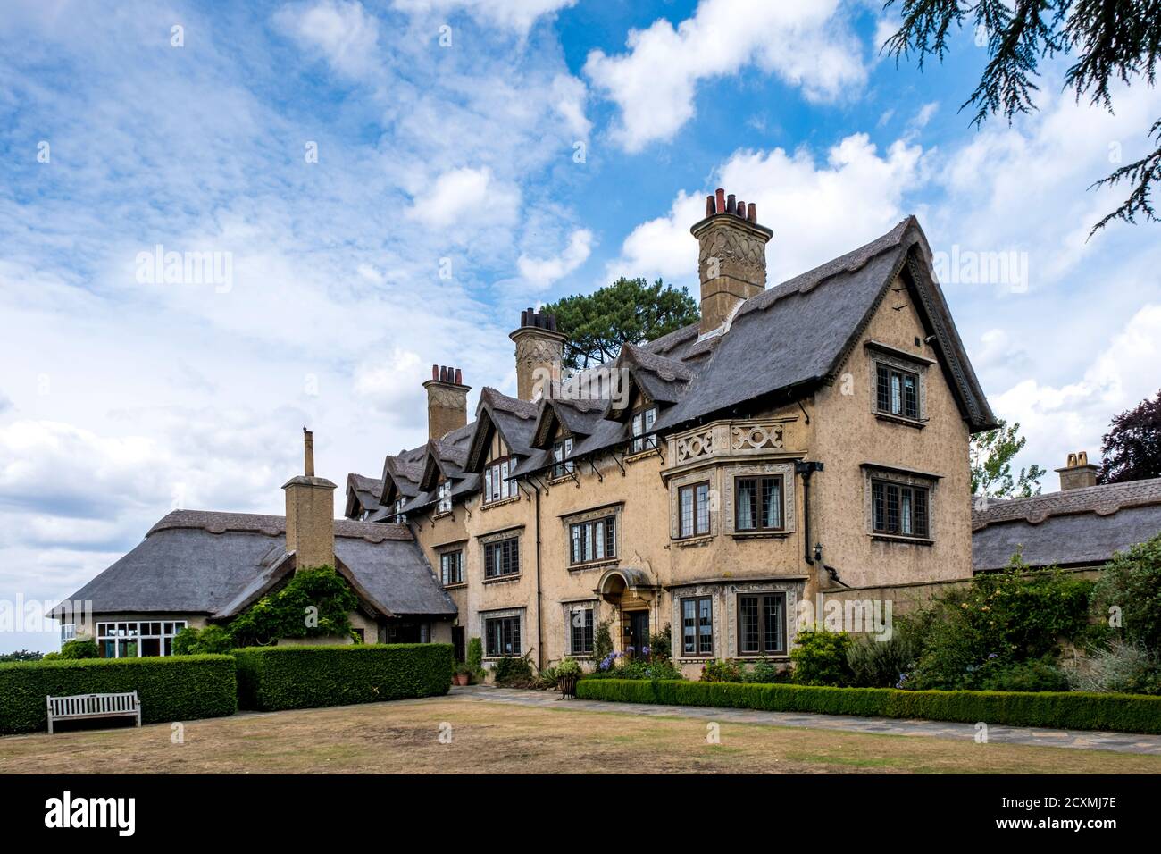 How Hill House is a large Edwardian house, located within the grounds of the Broads National Park and houses the Norfolk Broads Study Centre. Stock Photo