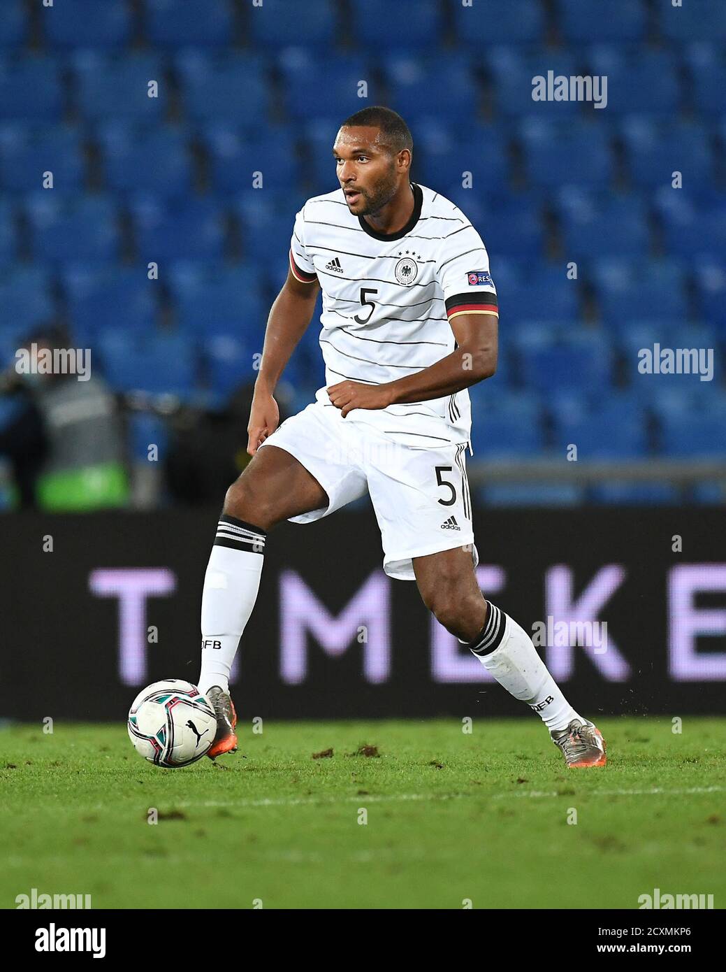 Jonathan Tah (Deutschland).  Sport: Fussball: UEFA Nations League: 2. Spieltag: Schweiz - Deutschland, 06.09.2020  © Peter Schatz / Alamy Live News /Markus Gilliar/GES/POOLPeter Schatz      UEFA regulations prohibit any use of photographs as image sequences and/or quasi-video. Editorial use only National and international news-agencies out. Stock Photo