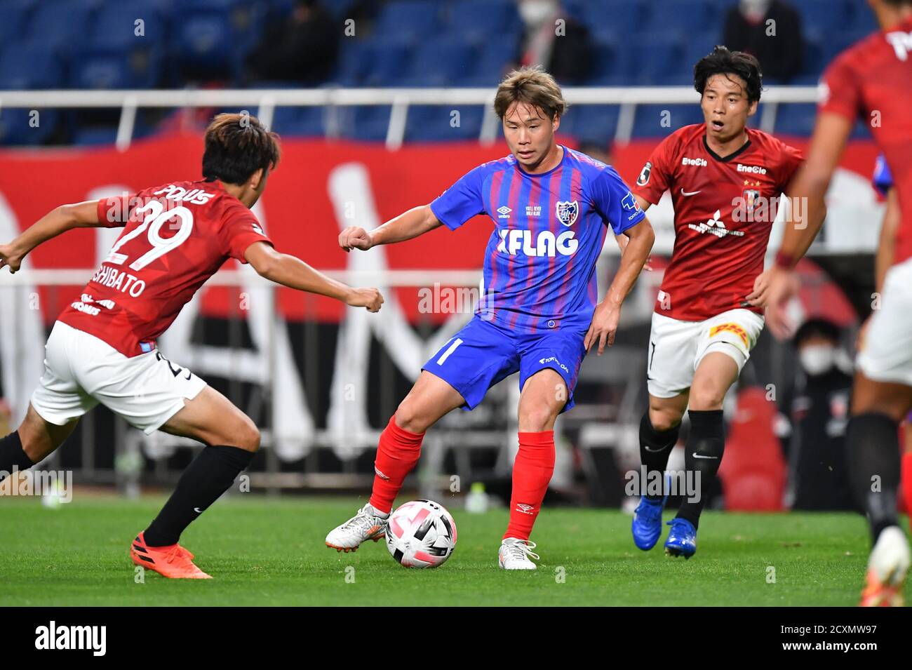 Fc Tokyo S Shuto Abe During The J League J1 Soccer Match Between Urawa Red Diamonds 1 Fc Tokyo S Shuto Abe During The J League J1 Soccer Match Between Urawa Red Diamonds 1