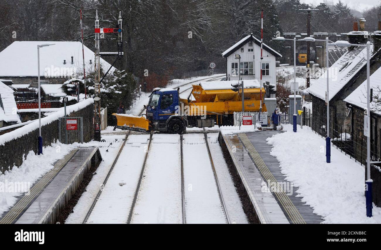 Railway snowplough hires stock photography and images Alamy