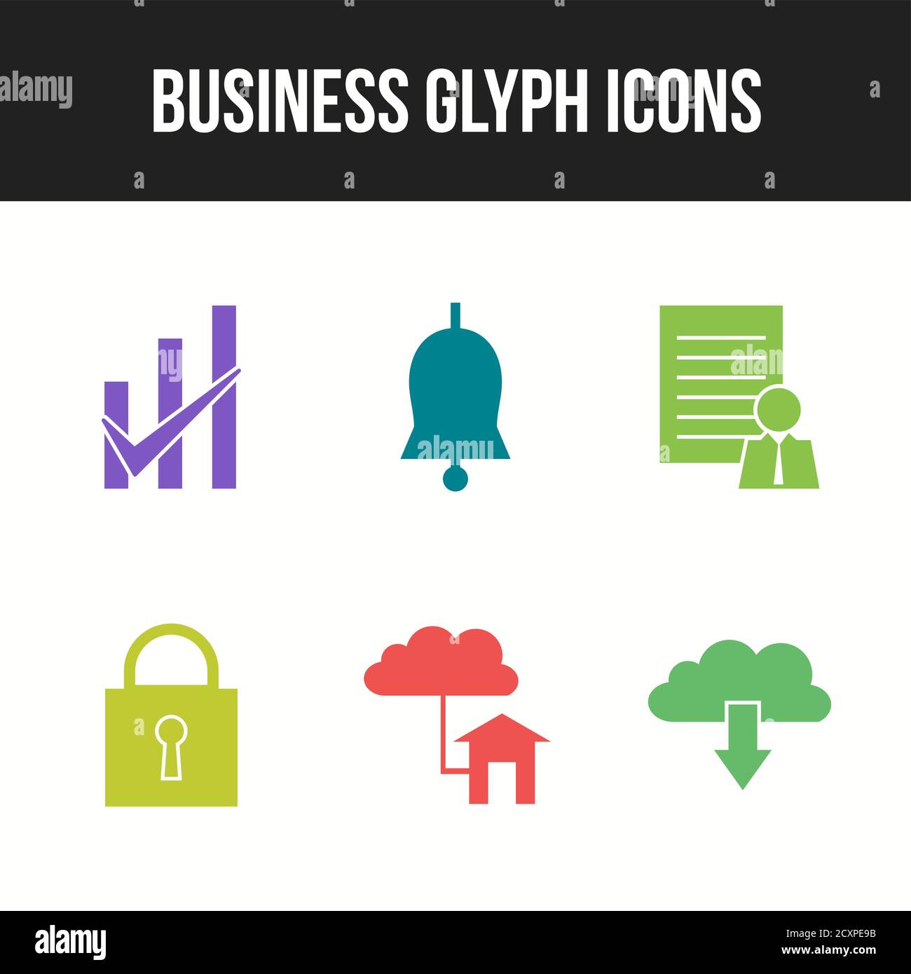 Beautiful Business icons for commercial use Stock Vector Image & Art ...