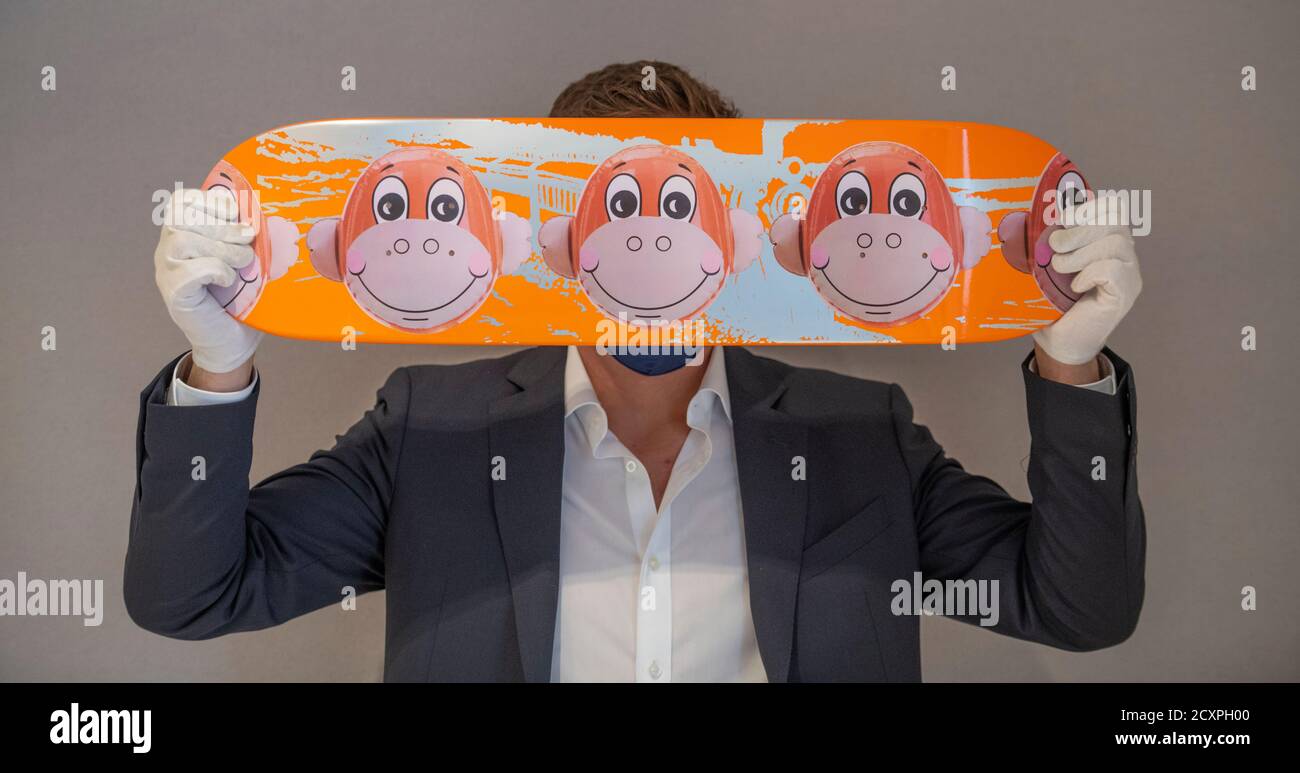 Jeff koons cheap supreme skateboard
