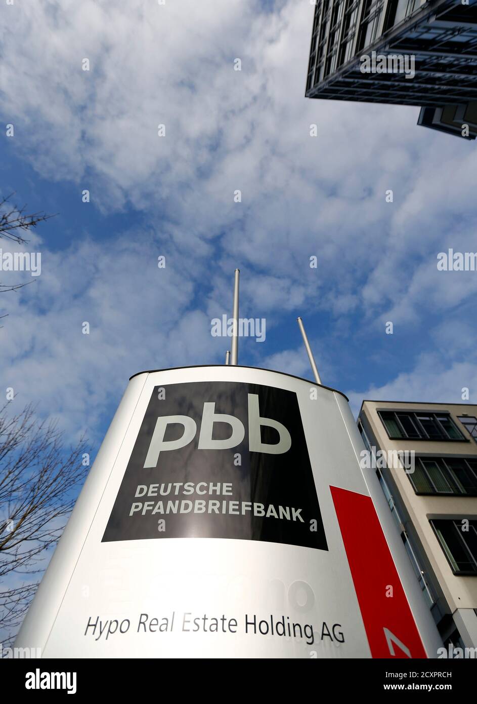 The Headquarters Of German Property Lender Hypo Real Estate Deutsche Pfandbrief Bank Pbb Are Pictured In Unterschleissheim Near Munich November 13 2012 Reuters Michael Dalder Germany Tags Business Stock Photo Alamy