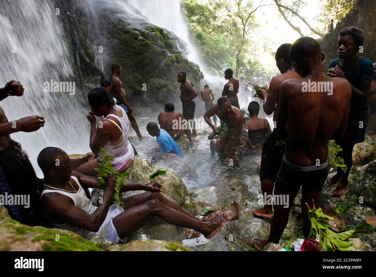Saut d’eau waterfall haiti hi-res stock photography and images - Alamy