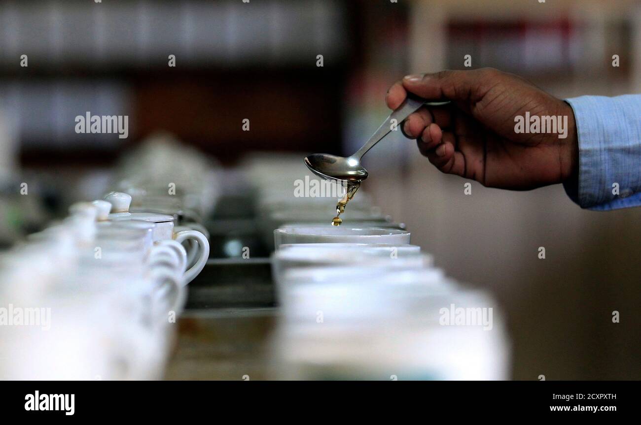 tea test high resolution stock photography and images alamy