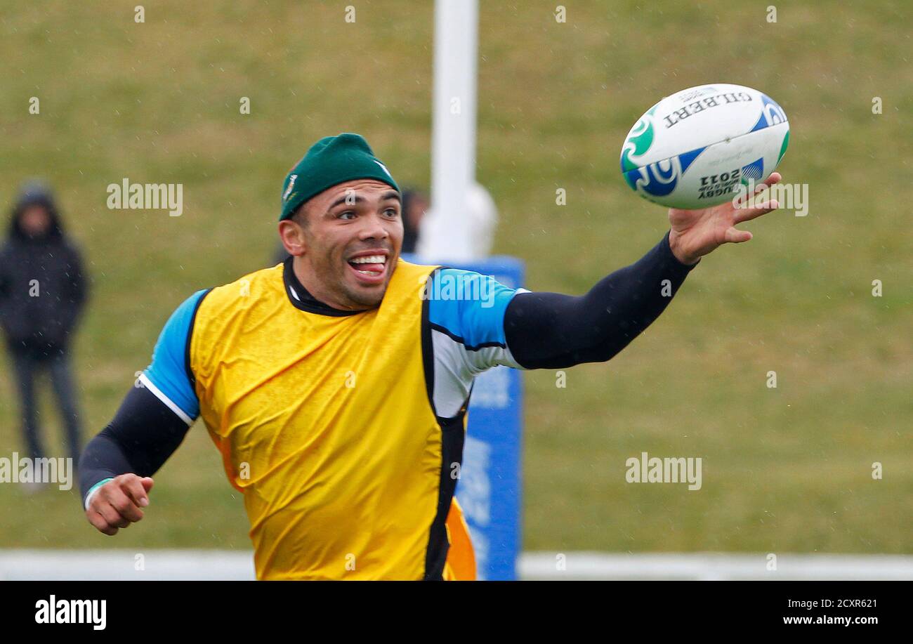 South african springbok rugby player hi-res stock photography and ...