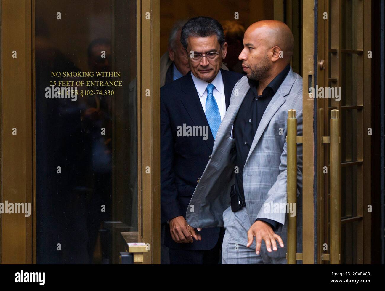 Former Goldman Sachs Group Inc Board Member Rajat Gupta C Departs Manhattan Federal Court After Being Sentenced In New York October 24 12 Fallen Wall Street Insider Gupta Was Sentenced To Two
