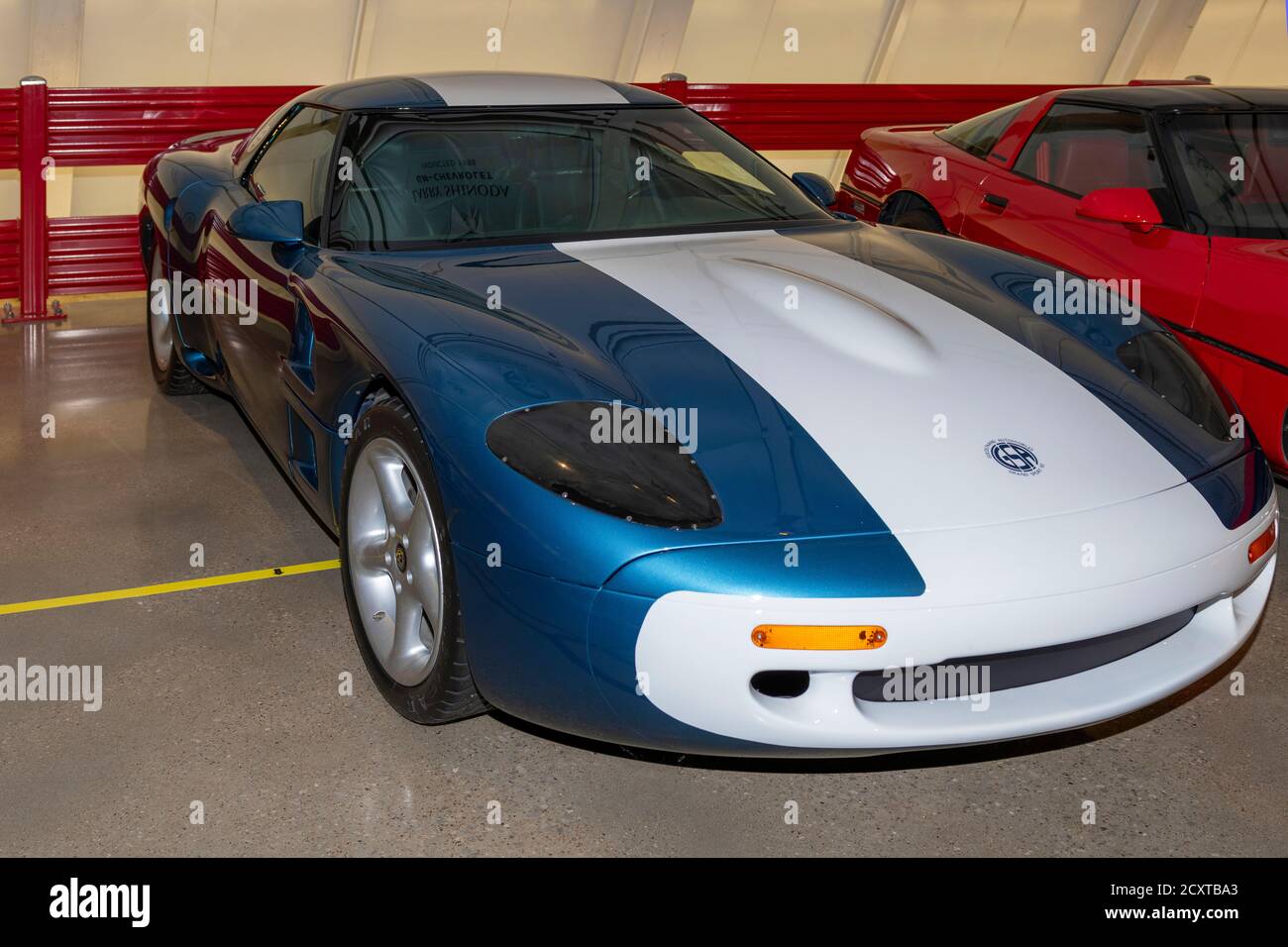 National Museum Corvette, USA 092320 The museum is located in Bowling Green, Kentucky. Is an