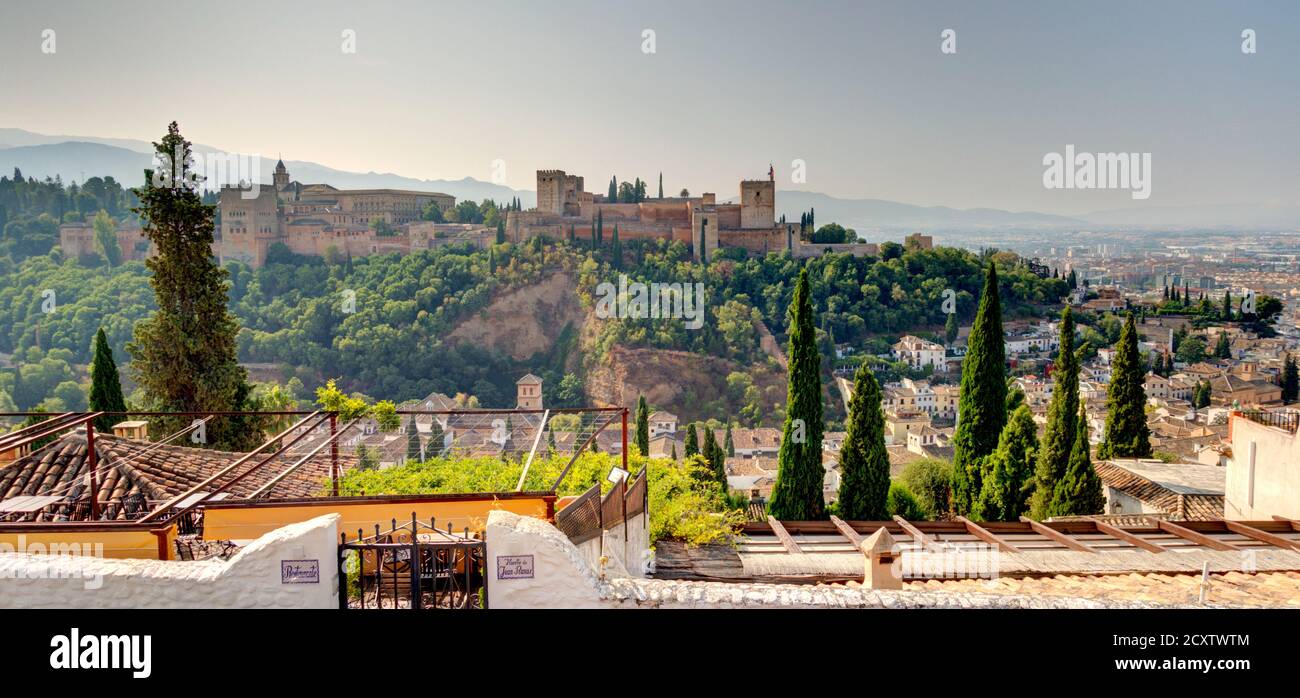 Granada, Alhambra Stock Photo