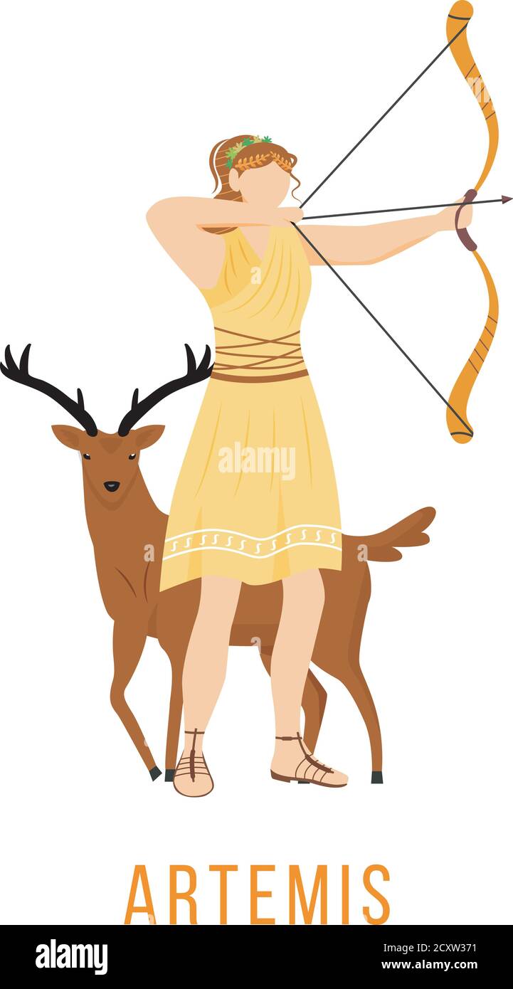 Greek Goddess Cartoon High Resolution Stock Photography and Images - Alamy