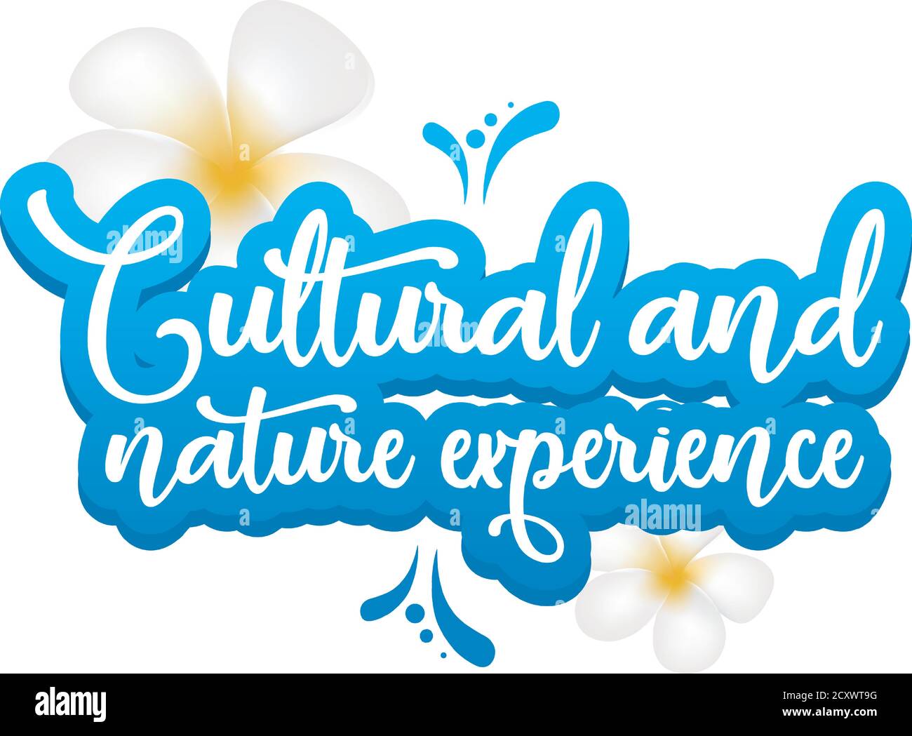 Cultural and native experience flat poster vector template Stock Vector