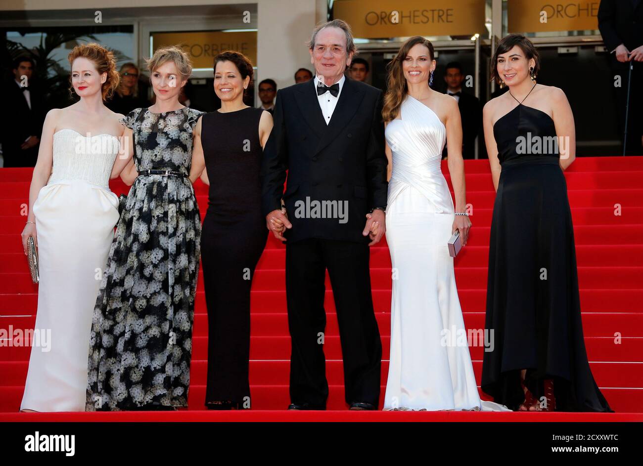 Tommy lee jones and his wife and daughter hi-res stock photography and  images - Alamy