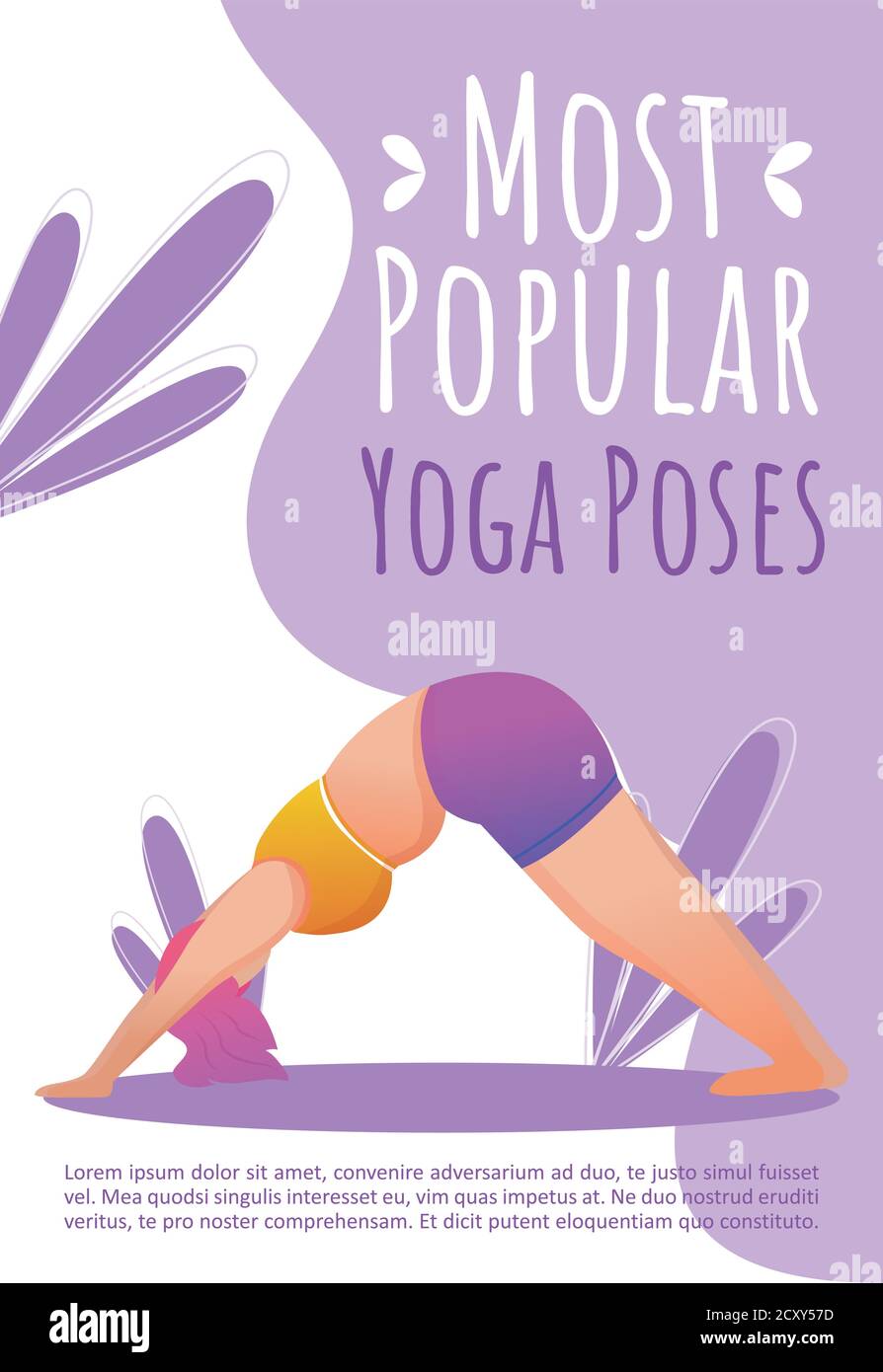 9 Yoga Poses for Climbers Concept. Woman Exercising for Body Stretching. Yoga  Posture or Asana for Fitness Infographic. Stock Vector - Illustration of  class, figure: 194257871